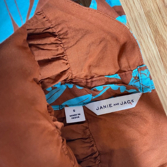 JANIE & JACK TROPICAL KNOTTED BOW
SUNDRESS - Picture 6 of 11